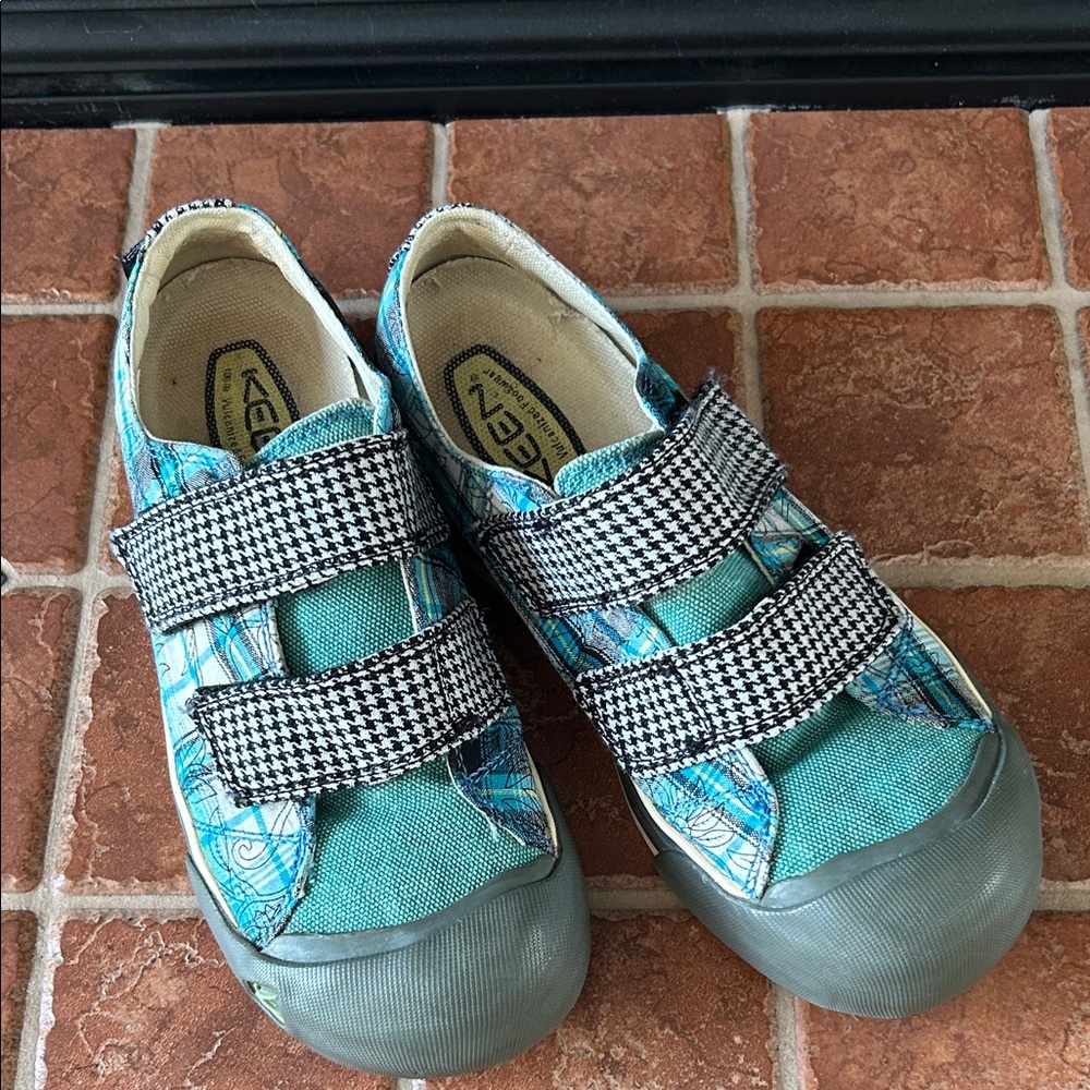 Keen Teal and Gray Women's Sneakers